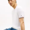 Camiseta de punto con ribetes de New York Label