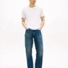 Camiseta de punto con ribetes de New York Label