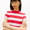 Camiseta de rayas de corte regular de Tommy Jeans