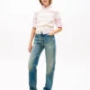 Camiseta de rayas de corte regular de Tommy Jeans