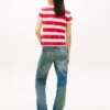 Camiseta de rayas de corte regular de Tommy Jeans