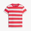 Camiseta de rayas de corte regular de Tommy Jeans