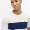 Camiseta de rayas en bloque