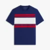 Camiseta de rayas en bloque Camiseta de rayas en bloque