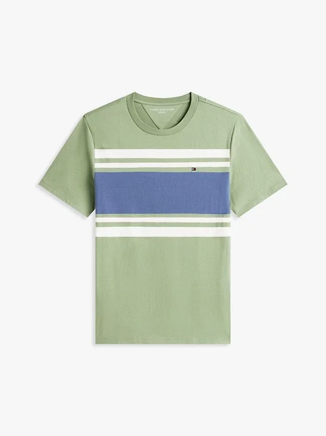 Camiseta de rayas en bloques Camiseta de rayas en bloques