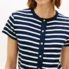 Camiseta entallada con botones