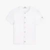 Camiseta entallada con botones