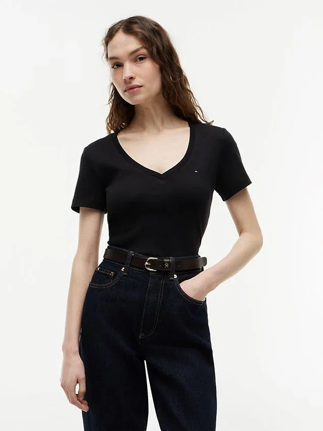 Camiseta Favorite con cuello en V Camiseta Favorite con cuello en V