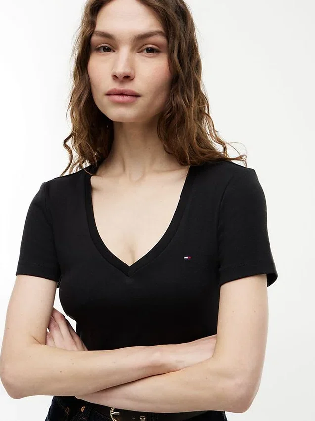 Camiseta Favorite con cuello en V Camiseta Favorite con cuello en V