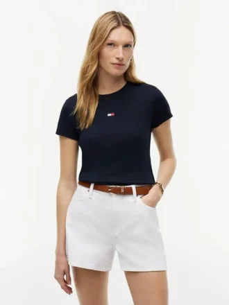 Camiseta Favorite con logotipo de mini bandera