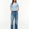 Camiseta Favorite de cuello en V a rayas