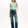 Camiseta Favorite de cuello en V a rayas
