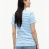 Camiseta Favorite de cuello en V a rayas