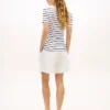 Camiseta Favorite de cuello en V a rayas