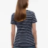 Camiseta Favorite de cuello en V a rayas