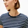 Camiseta Favorite de cuello redondo a rayas Camiseta Favorite de cuello redondo a rayas