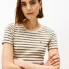 Camiseta Favorite de cuello redondo a rayas Camiseta Favorite de cuello redondo a rayas
