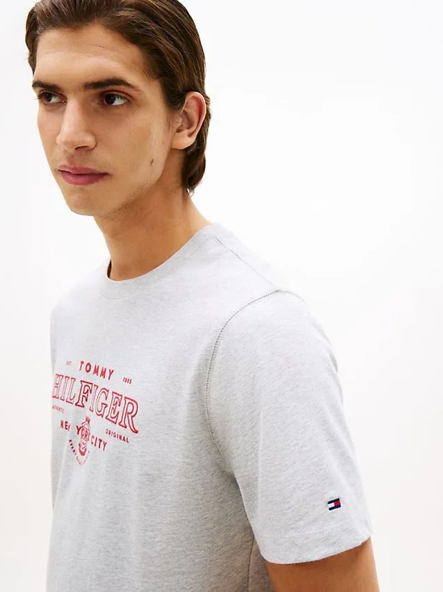 Camiseta gruesa con el logotipo de Hilfiger NYC Camiseta gruesa con el logotipo de Hilfiger NYC