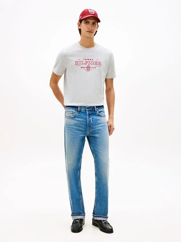 Camiseta gruesa con el logotipo de Hilfiger NYC Camiseta gruesa con el logotipo de Hilfiger NYC