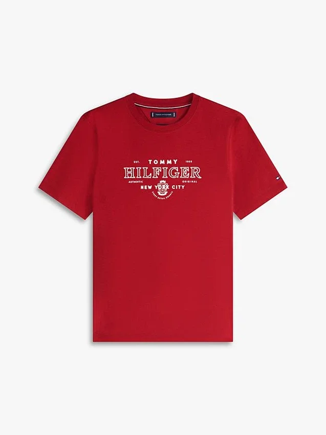 Camiseta gruesa con el logotipo de Hilfiger NYC Camiseta gruesa con el logotipo de Hilfiger NYC
