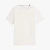 Camiseta gruesa con logotipo en tono a tono Camiseta gruesa con logotipo en tono a tono