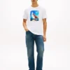 Camiseta Hilfiger con estampado fotográfico de vela