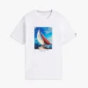 Camiseta Hilfiger con estampado fotográfico de vela