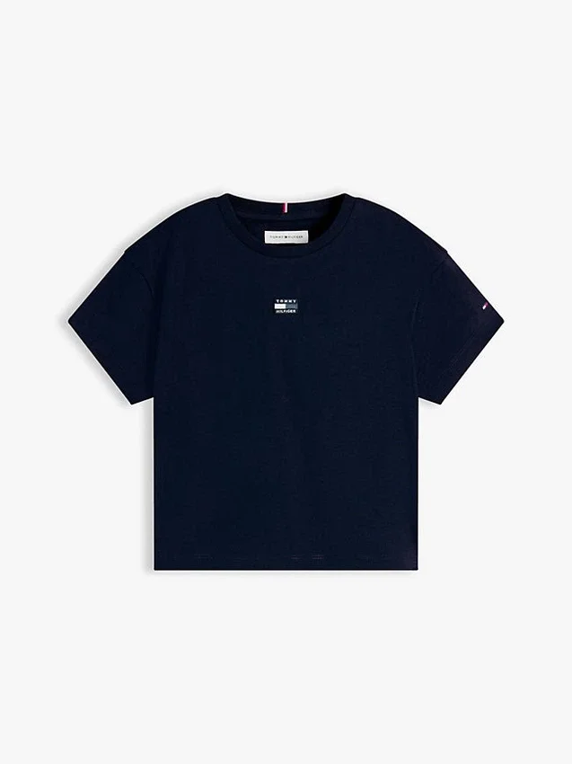Camiseta infantil con bandera en tonos Camiseta infantil con bandera en tonos