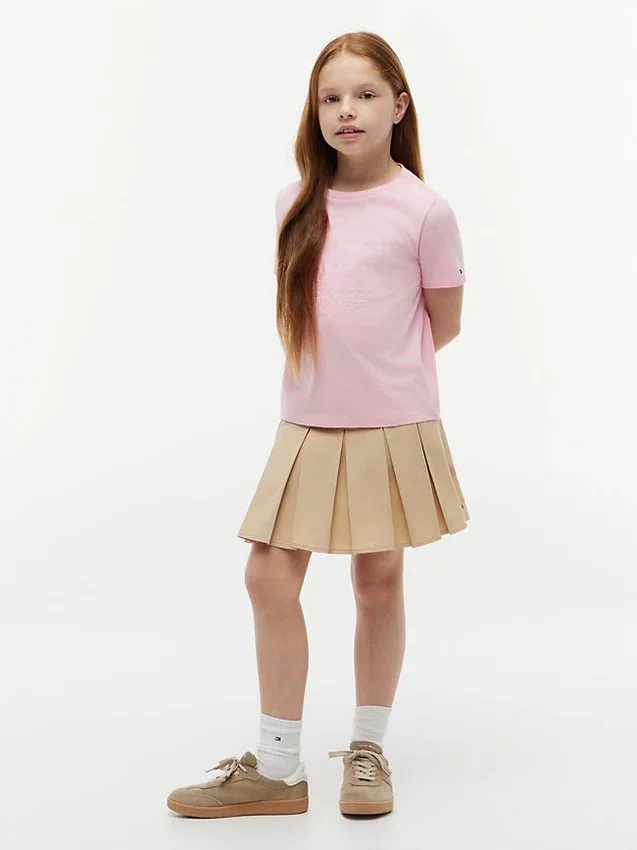 Camiseta infantil con bandera floral Camiseta infantil con bandera floral