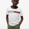 Camiseta infantil con el logotipo de la raya de la bandera