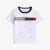 Camiseta infantil con el logotipo de la raya de la bandera