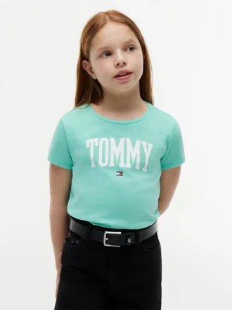 Camiseta infantil con el logotipo de Tommy