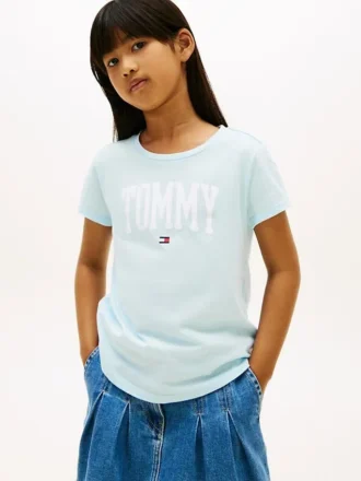 Camiseta infantil con el logotipo de Tommy