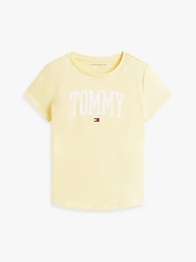 Camiseta infantil con el logotipo de Tommy Camiseta infantil con el logotipo de Tommy