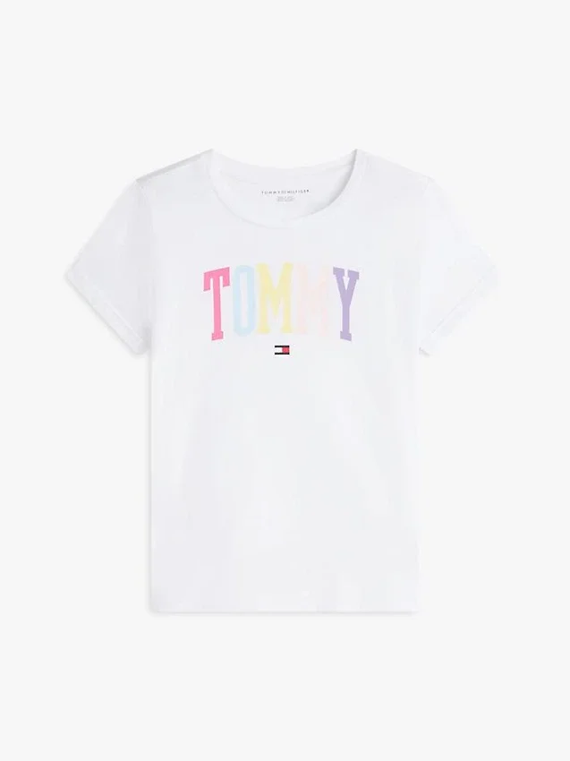 Camiseta infantil con el logotipo de Tommy Camiseta infantil con el logotipo de Tommy