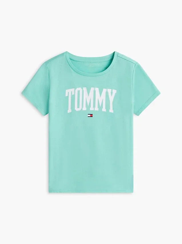 Camiseta infantil con el logotipo de Tommy Camiseta infantil con el logotipo de Tommy