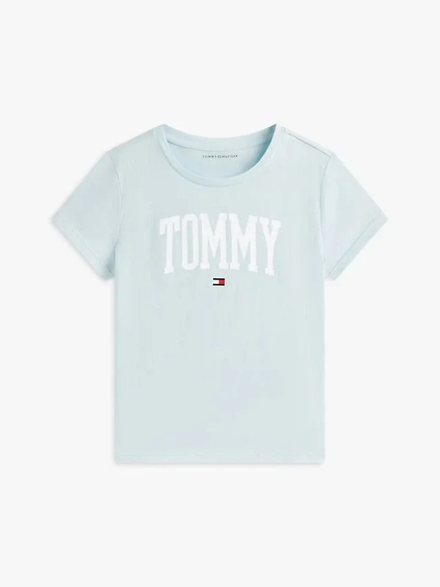 Camiseta infantil con el logotipo de Tommy Camiseta infantil con el logotipo de Tommy