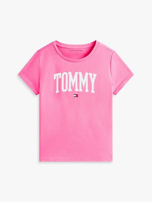 Camiseta infantil con el logotipo de Tommy Camiseta infantil con el logotipo de Tommy