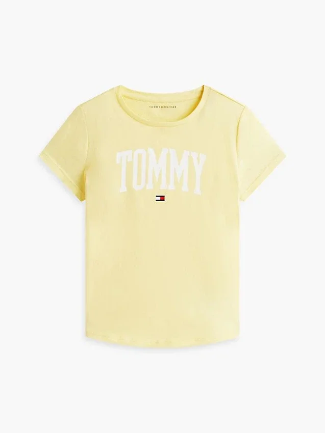 Camiseta infantil con el logotipo de Tommy Camiseta infantil con el logotipo de Tommy