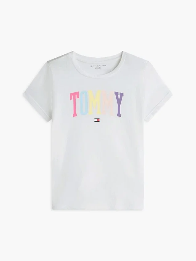 Camiseta infantil con el logotipo de Tommy Camiseta infantil con el logotipo de Tommy