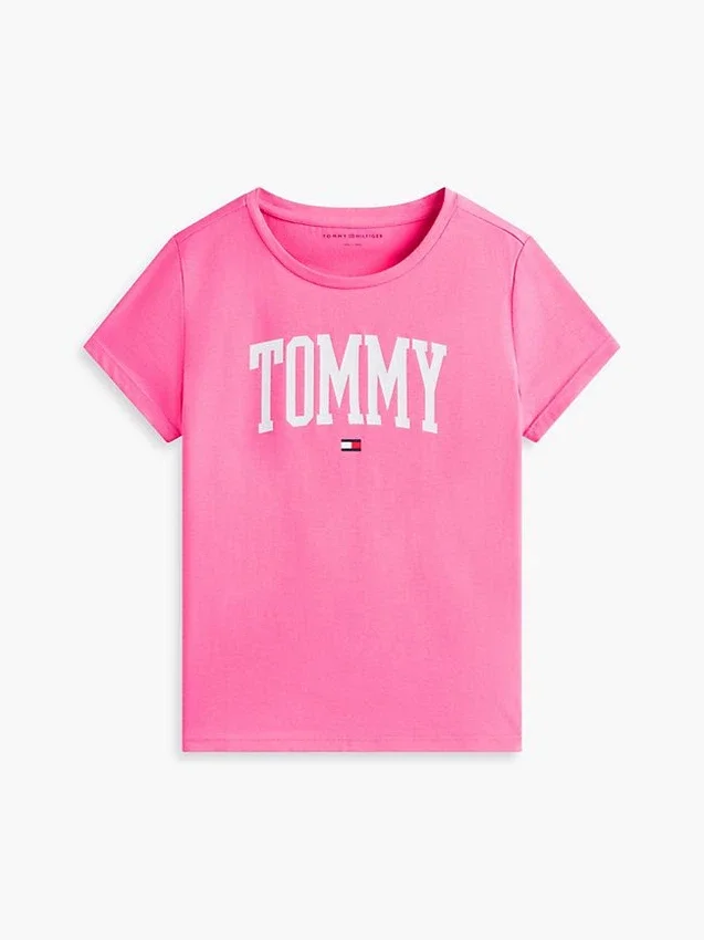 Camiseta infantil con el logotipo de Tommy Camiseta infantil con el logotipo de Tommy