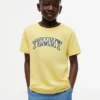 Camiseta infantil con el logotipo floral de Tommy Camiseta infantil con el logotipo floral de Tommy