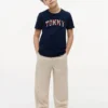 Camiseta infantil con el logotipo floral de Tommy Camiseta infantil con el logotipo floral de Tommy