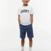 Camiseta infantil con el logotipo floral de Tommy Camiseta infantil con el logotipo floral de Tommy