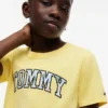 Camiseta infantil con el logotipo floral de Tommy Camiseta infantil con el logotipo floral de Tommy