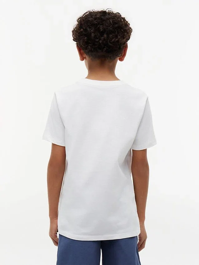 Camiseta infantil con el logotipo floral de Tommy Camiseta infantil con el logotipo floral de Tommy