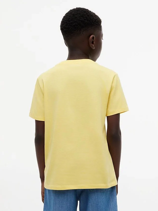 Camiseta infantil con el logotipo floral de Tommy Camiseta infantil con el logotipo floral de Tommy