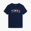 Camiseta infantil con el logotipo floral de Tommy Camiseta infantil con el logotipo floral de Tommy