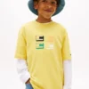 Camiseta infantil con estampado gráfico 3D