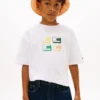 Camiseta infantil con estampado gráfico 3D